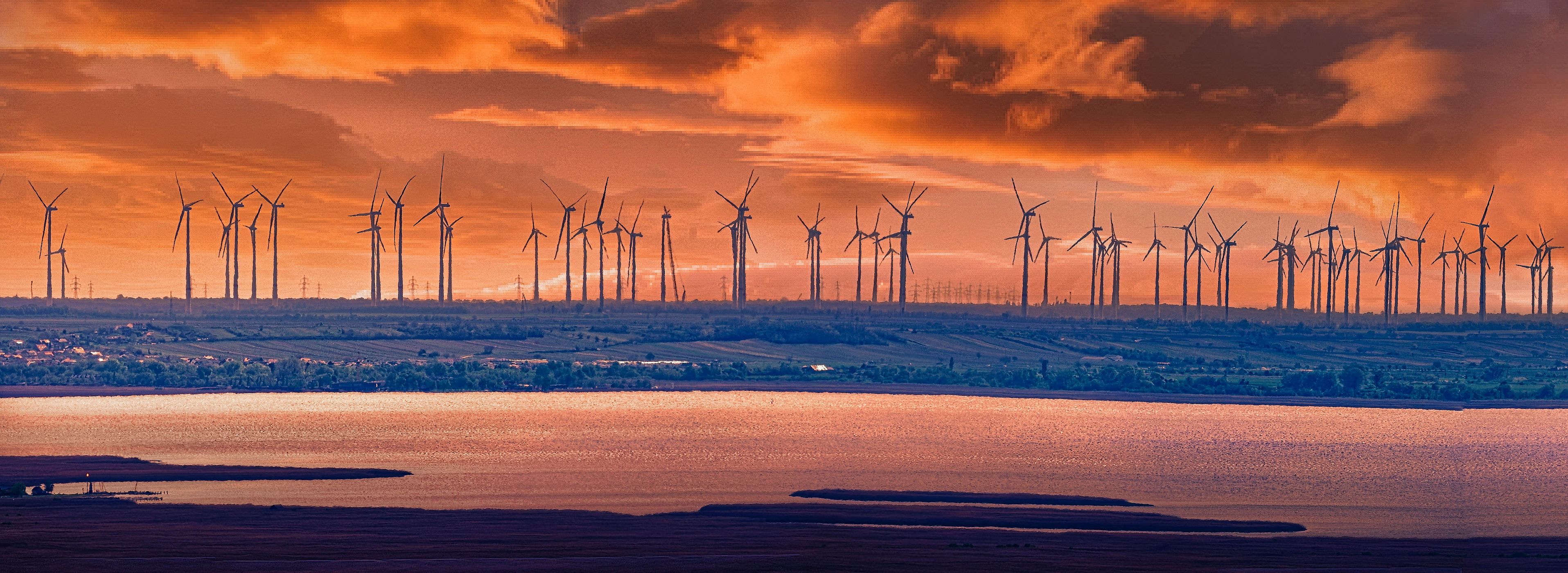 Windpark Neusiedler Lake, Austria
